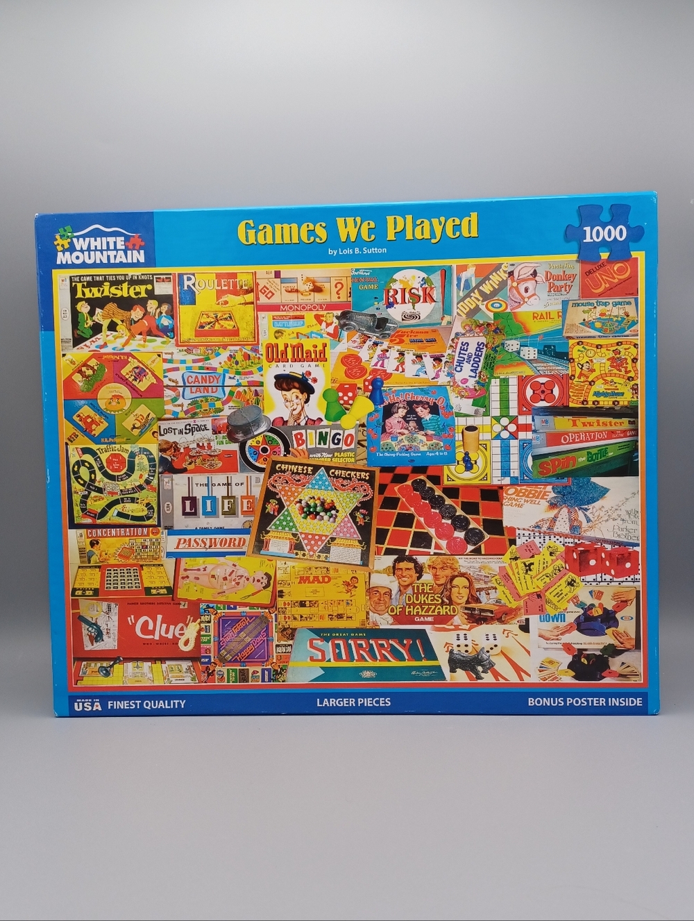 White Mountain Games We Played Puzzle Complete